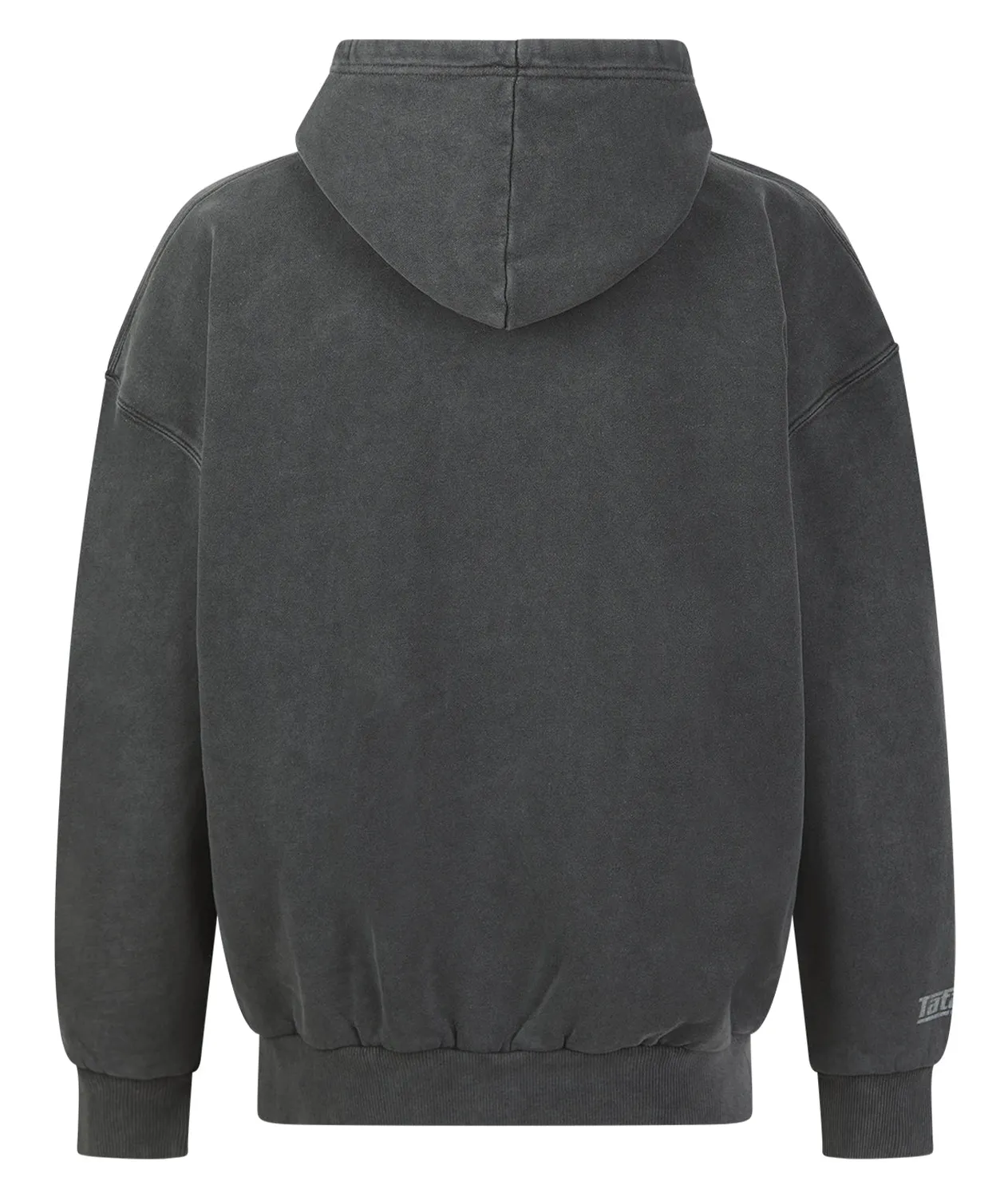 Tatami Fightwear Icon Hoodie Felpa Grigia Stonewashed 350 GSM