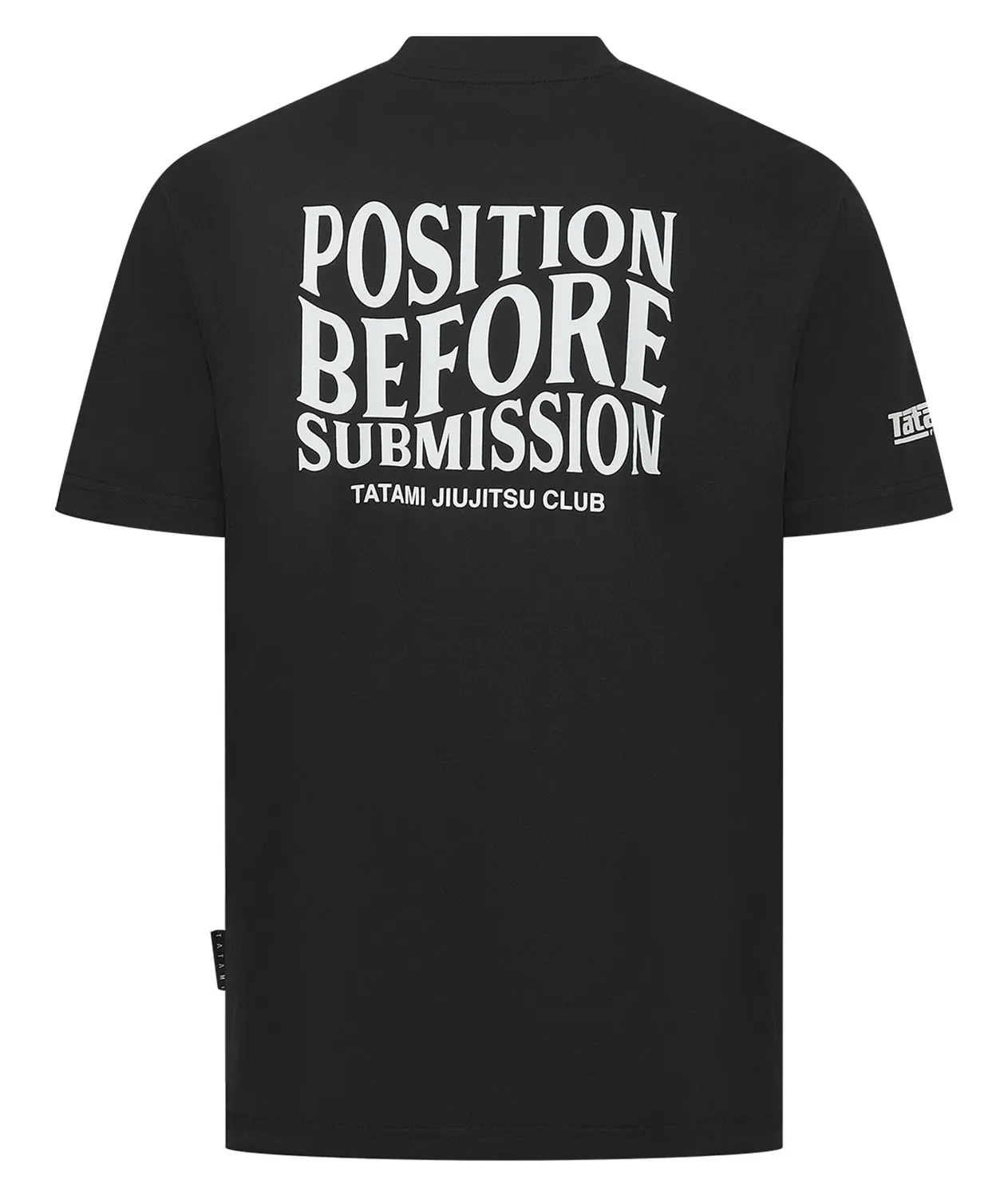 Tatami Fightwear Submission t-shirt cotone nero