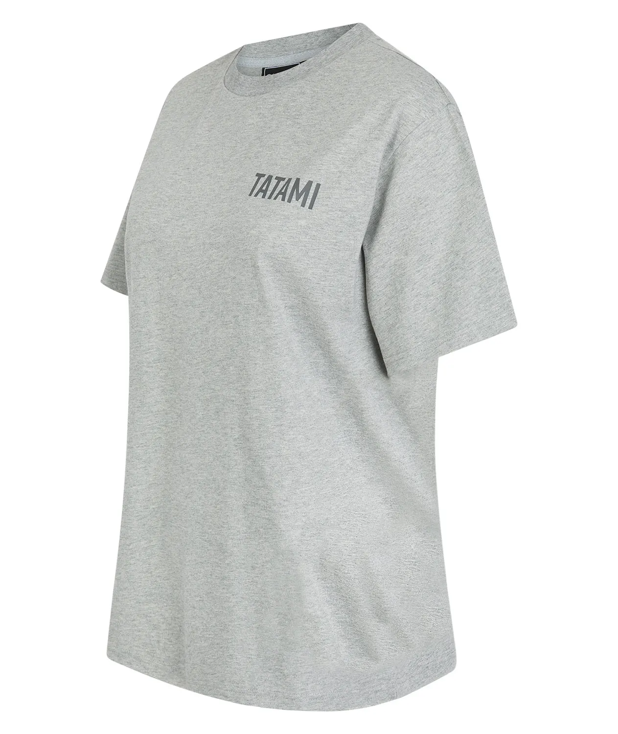 Tatami Oversized t-shirt donna grigio melange M cotone