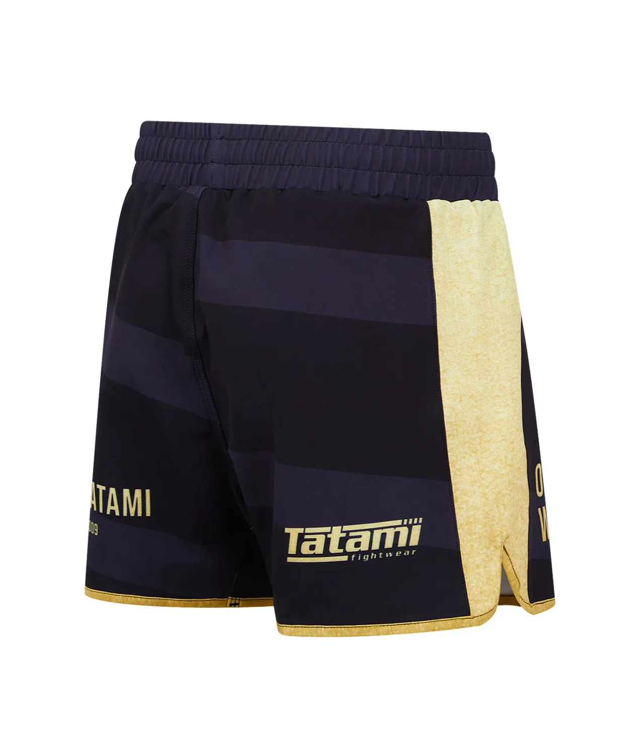 Tatami Team shorts grappling nero oro riciclati uomo