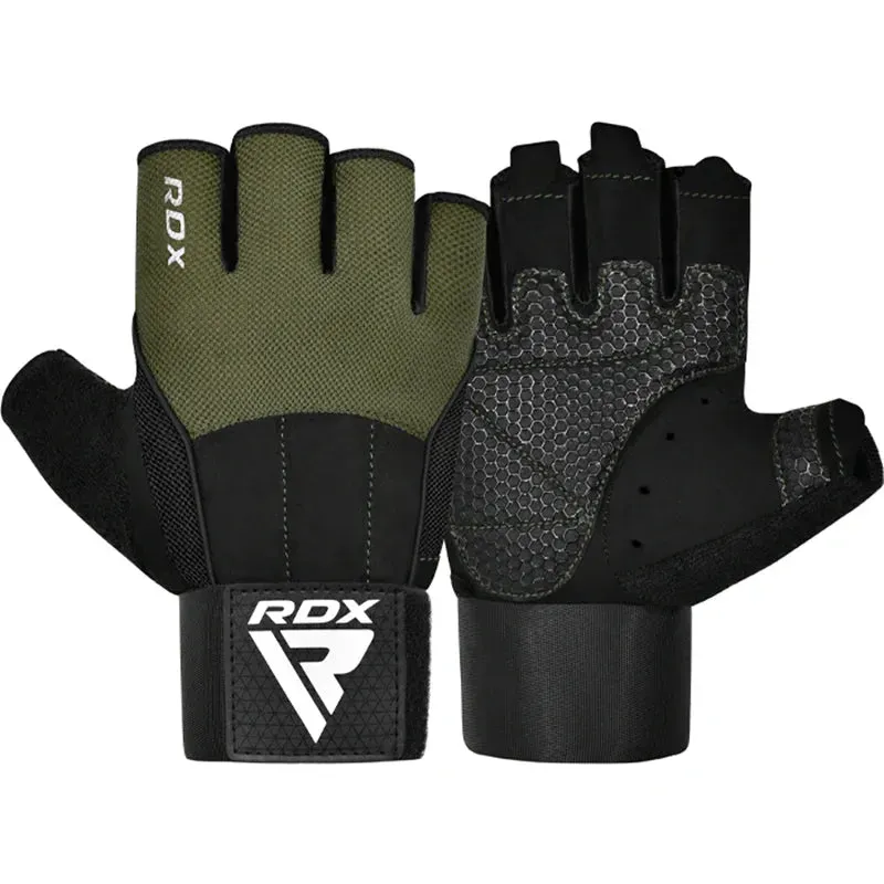 RDX W3 V3 Guanti Palestra Pesi Grip