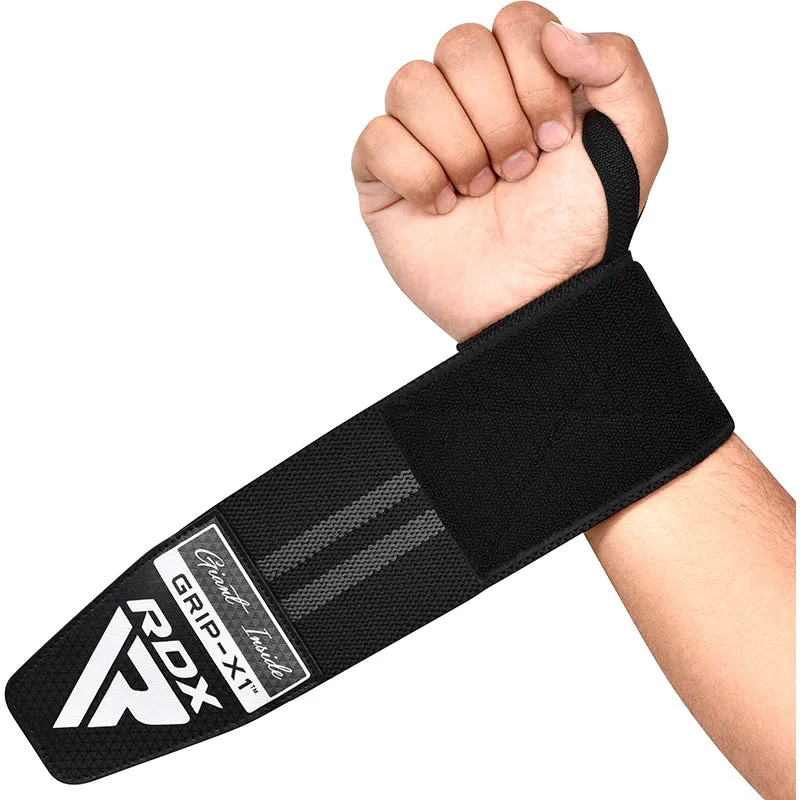 RDX WR11 fasce polso palestra cotone elastiche