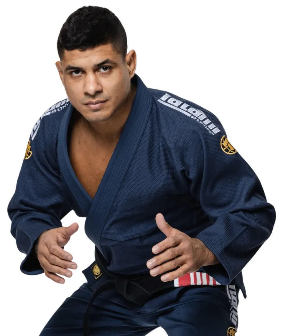 Tatami Estilo Gold Label kimono BJJ petrolio premium