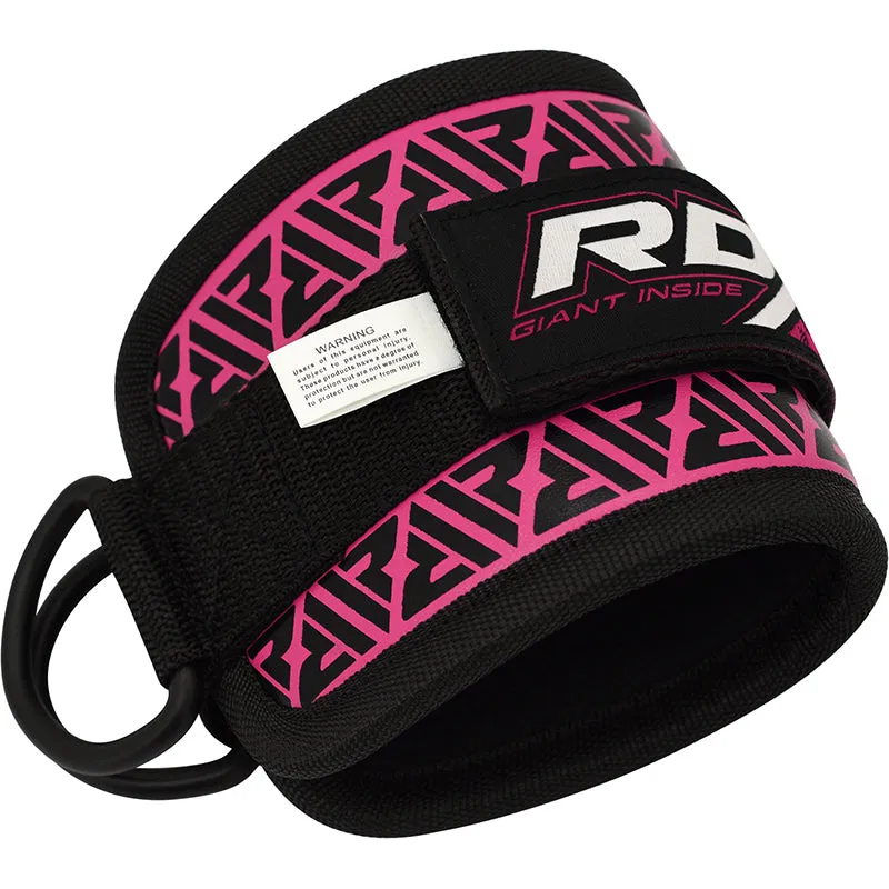 RDX A3 Cavigliera Palestra Rosa Destra Regolabile