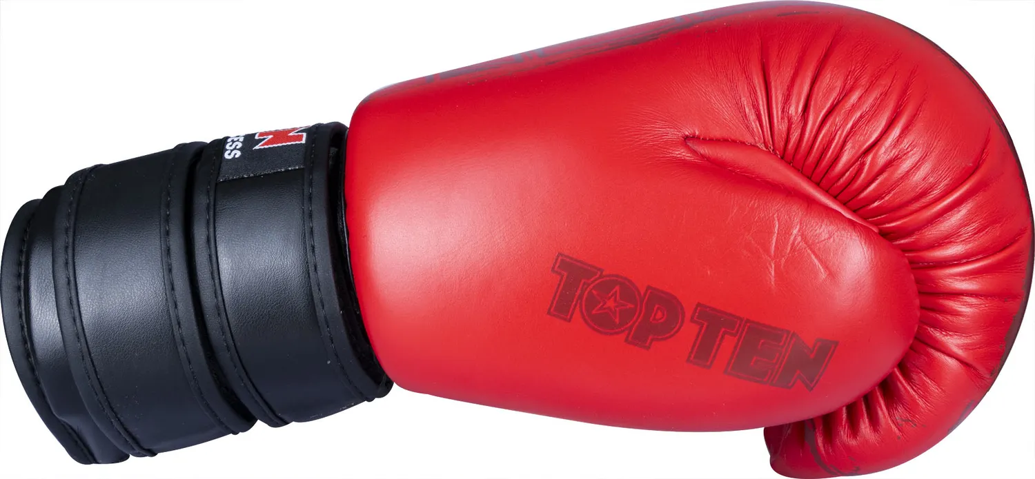 TOP TEN Power Ink guantoni boxe pelle IMF