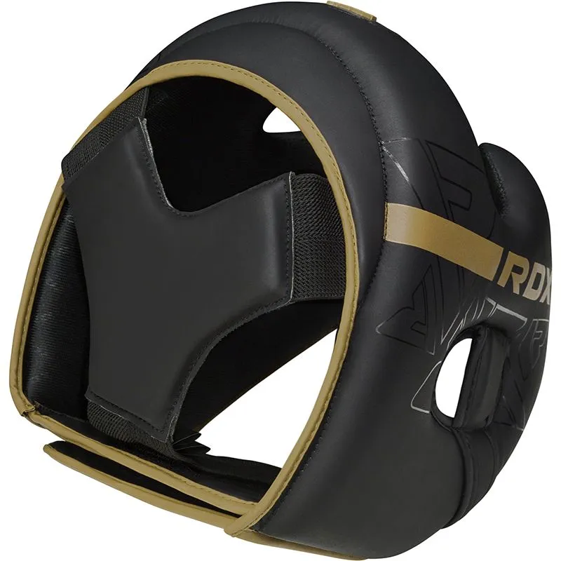 RDX F6 Kara casco boxe bambini pelle Maya Hide
