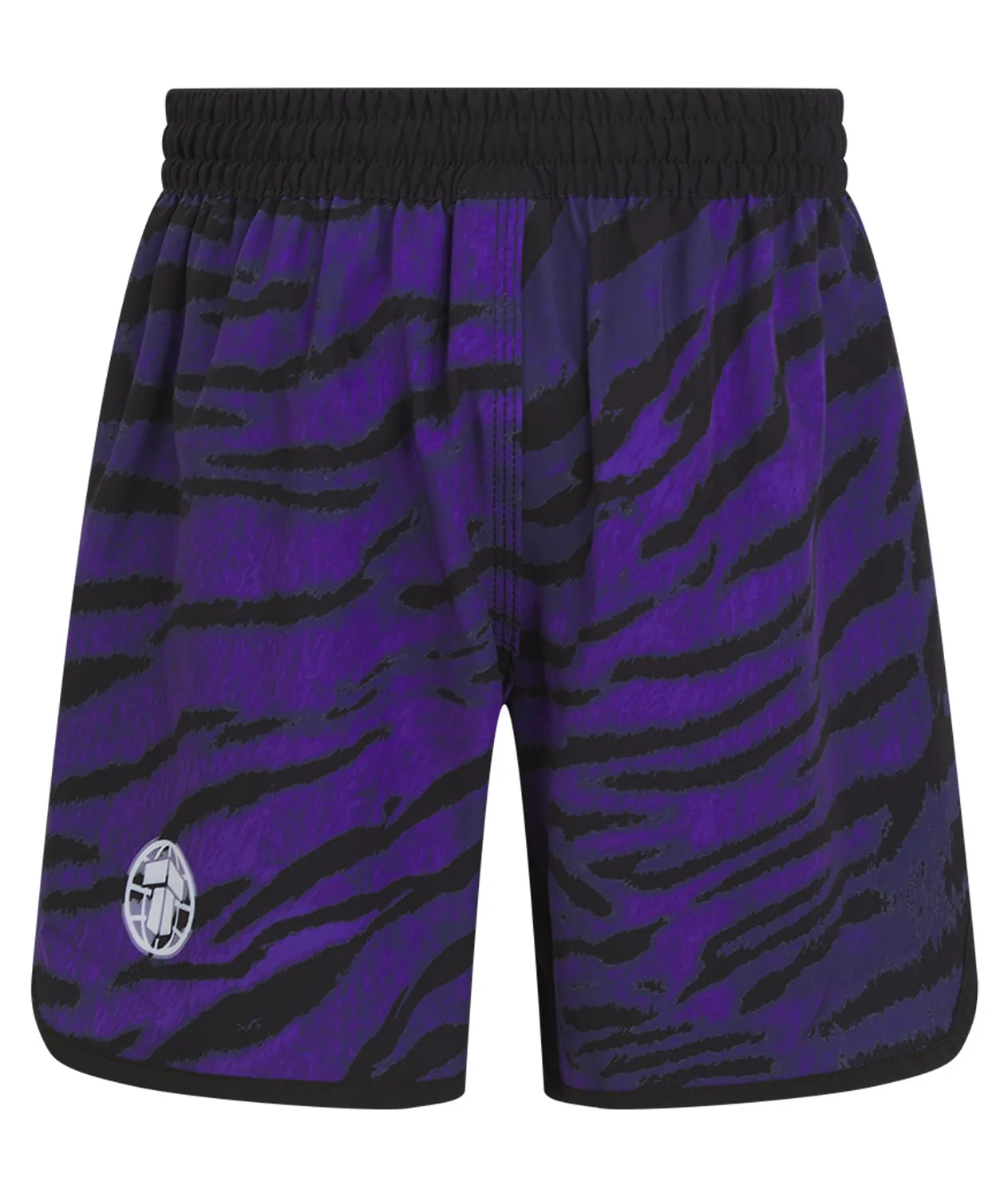 Tatami Fightwear Recharged Purple Tiger pantaloncini bambino grappling