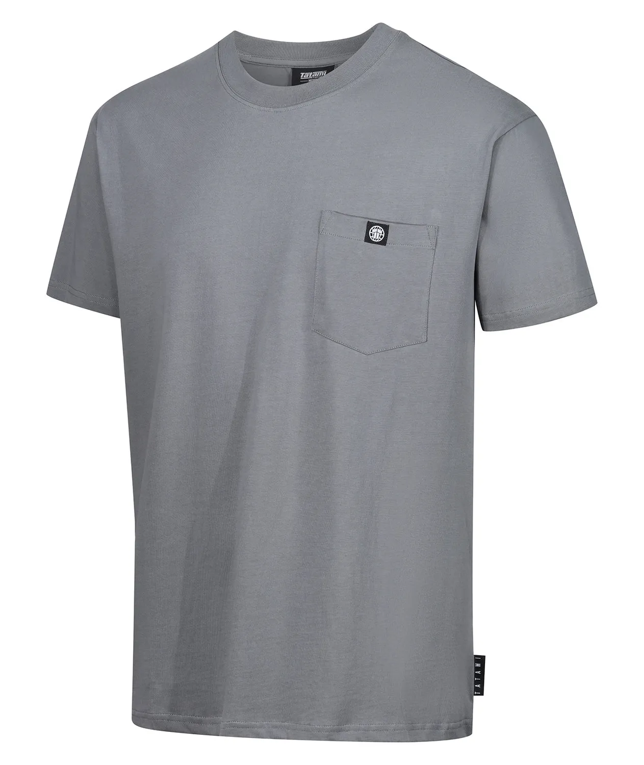 Tatami Pocket T-Shirt Grigia Cotone Uomo