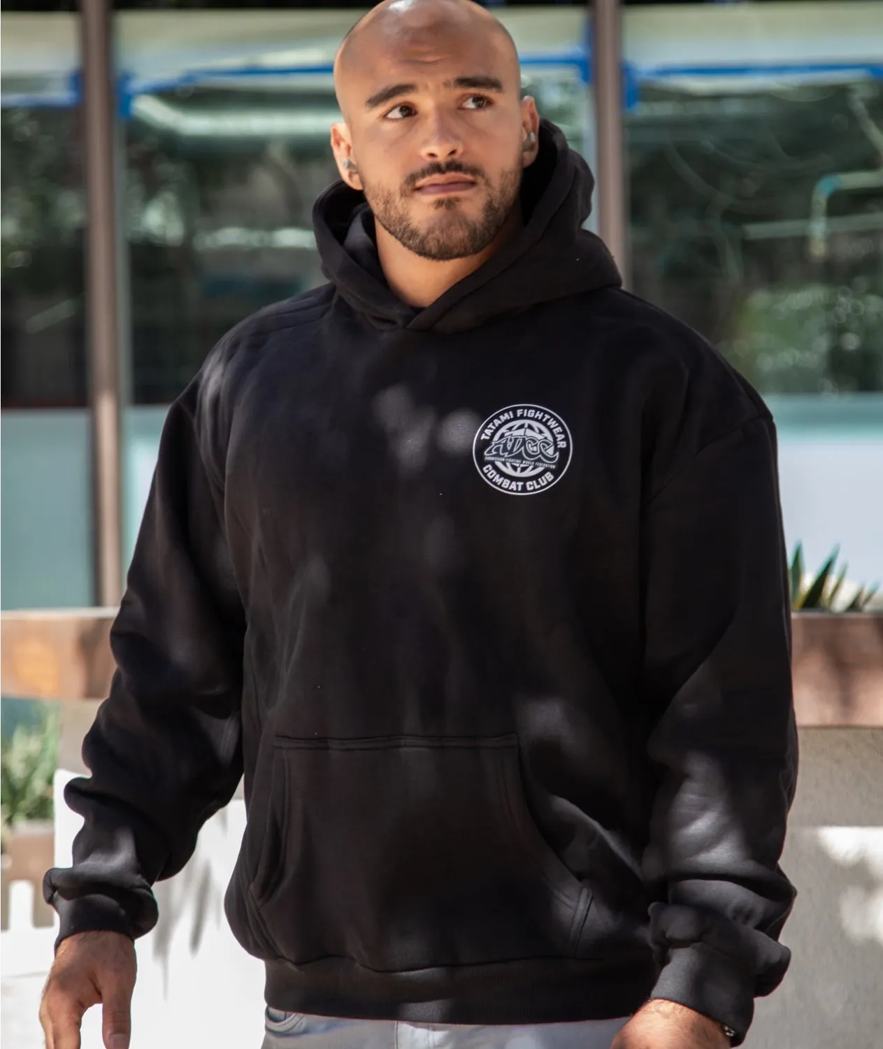 Tatami x ADCC Combat Club felpa oversize nera