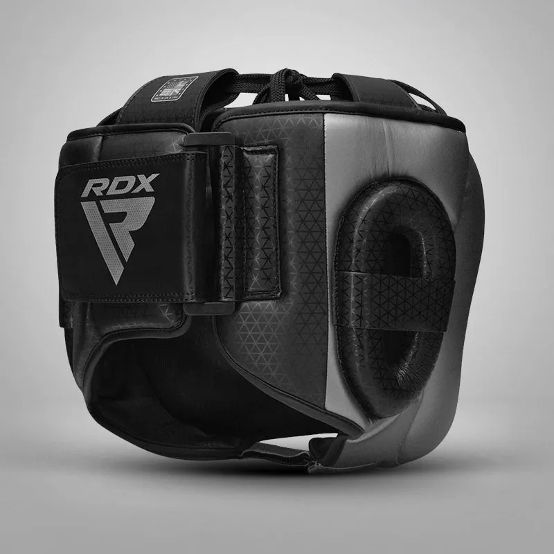 RDX L2 Mark Pro casco boxe dorato barra naso