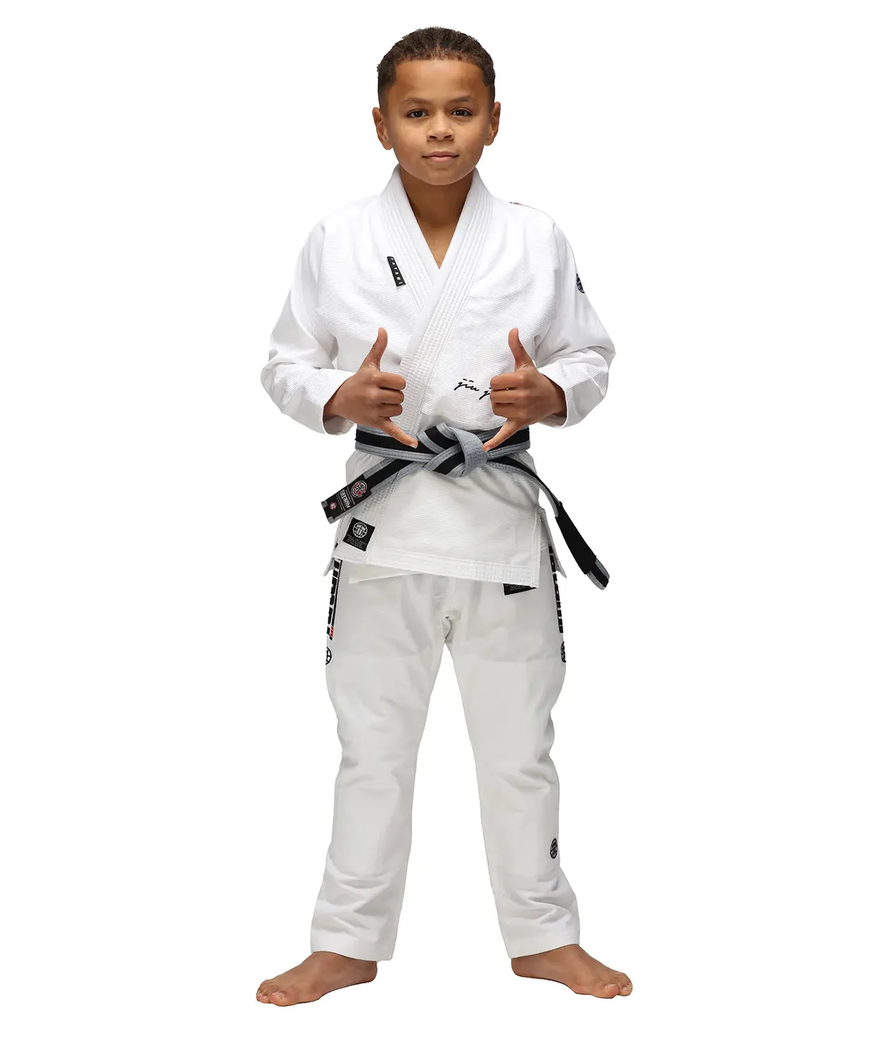 Tatami Elements Superlite Kimono Bimbo Bianco