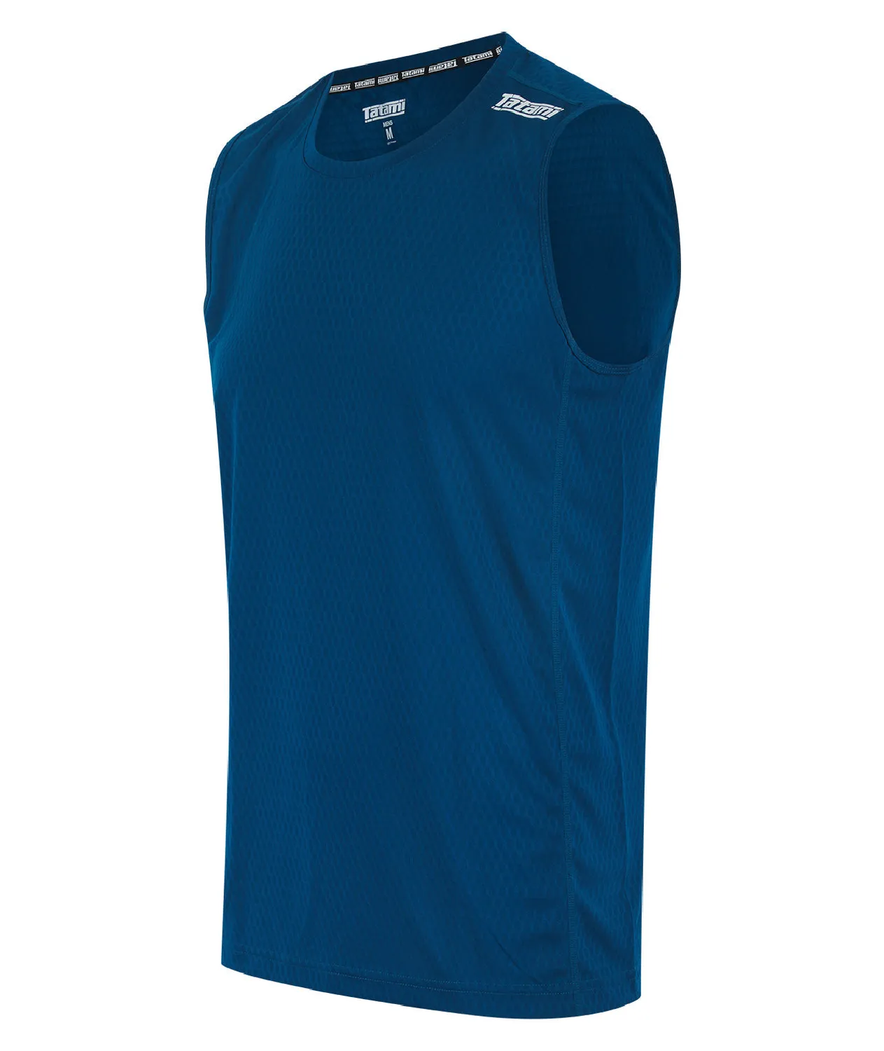 Tatami Active Dry Fit canotta fitness blu uomo