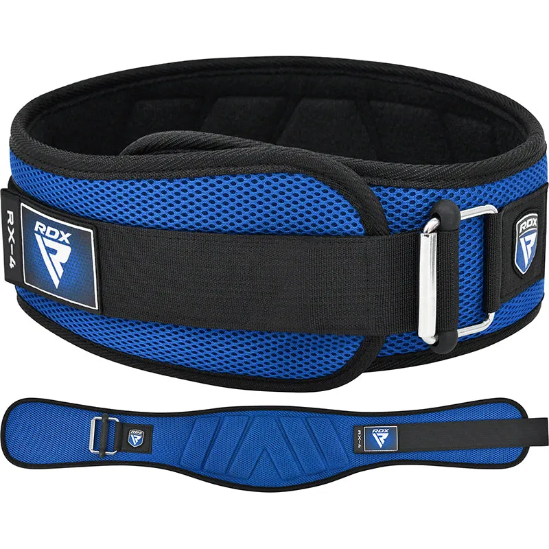 RDX RX4 Cintura Palestra Nylon Imbottita EVA