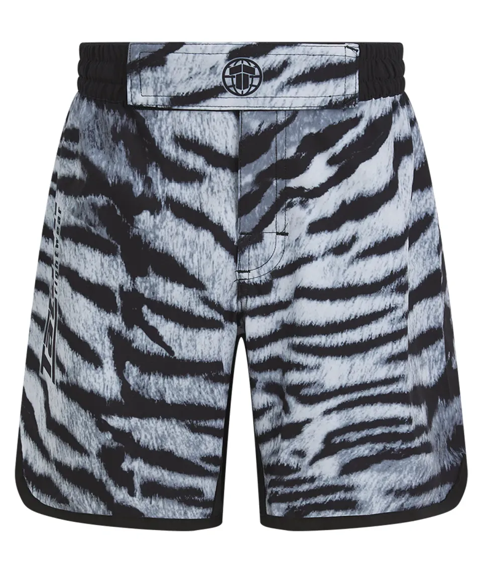 Tatami Recharged Grey Tiger pantaloncini grappling bimbo riciclati