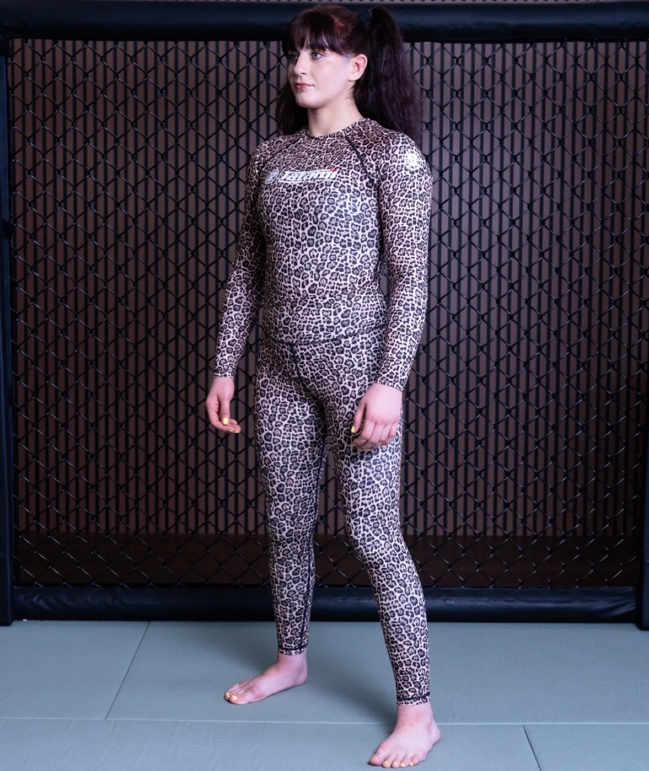 Tatami Fightwear Helena Leotard Leopard Donna Lunga