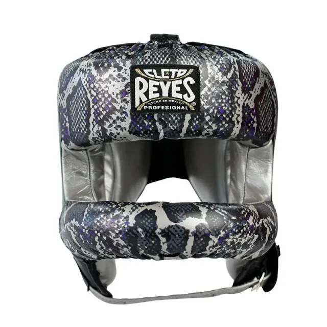 Cleto Reyes Steel Snake caschetto boxe pelle taglia unica