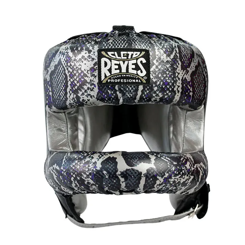 Cleto Reyes Steel Snake caschetto boxe pelle taglia unica