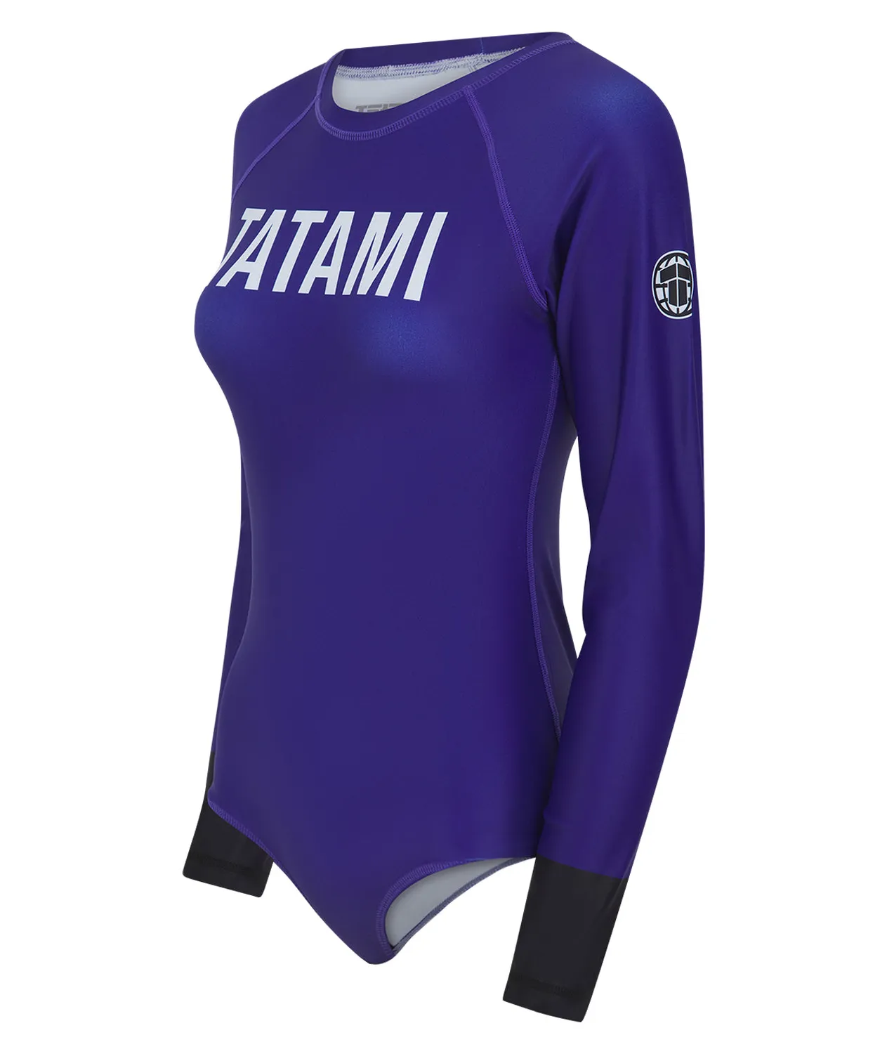 Tatami Helena Ranked Leotard rash guard viola donna manica lunga