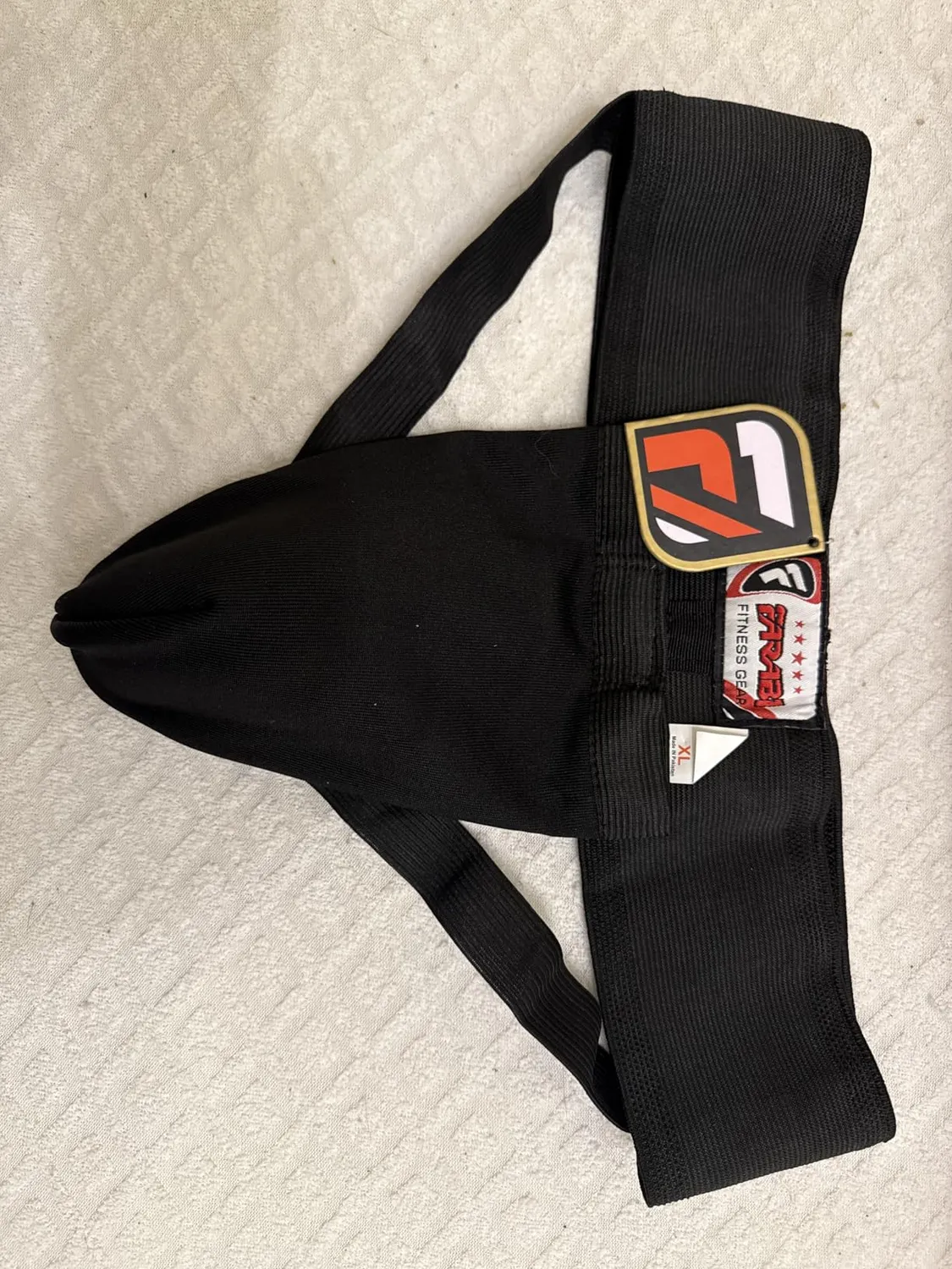 Farabi Rampart conchiglia protettiva M nero PU antiurto