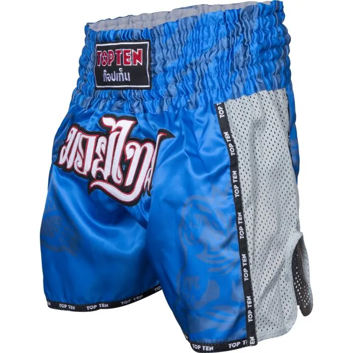 TOP TEN IFMA Patchara pantaloncini muay thai poliestere