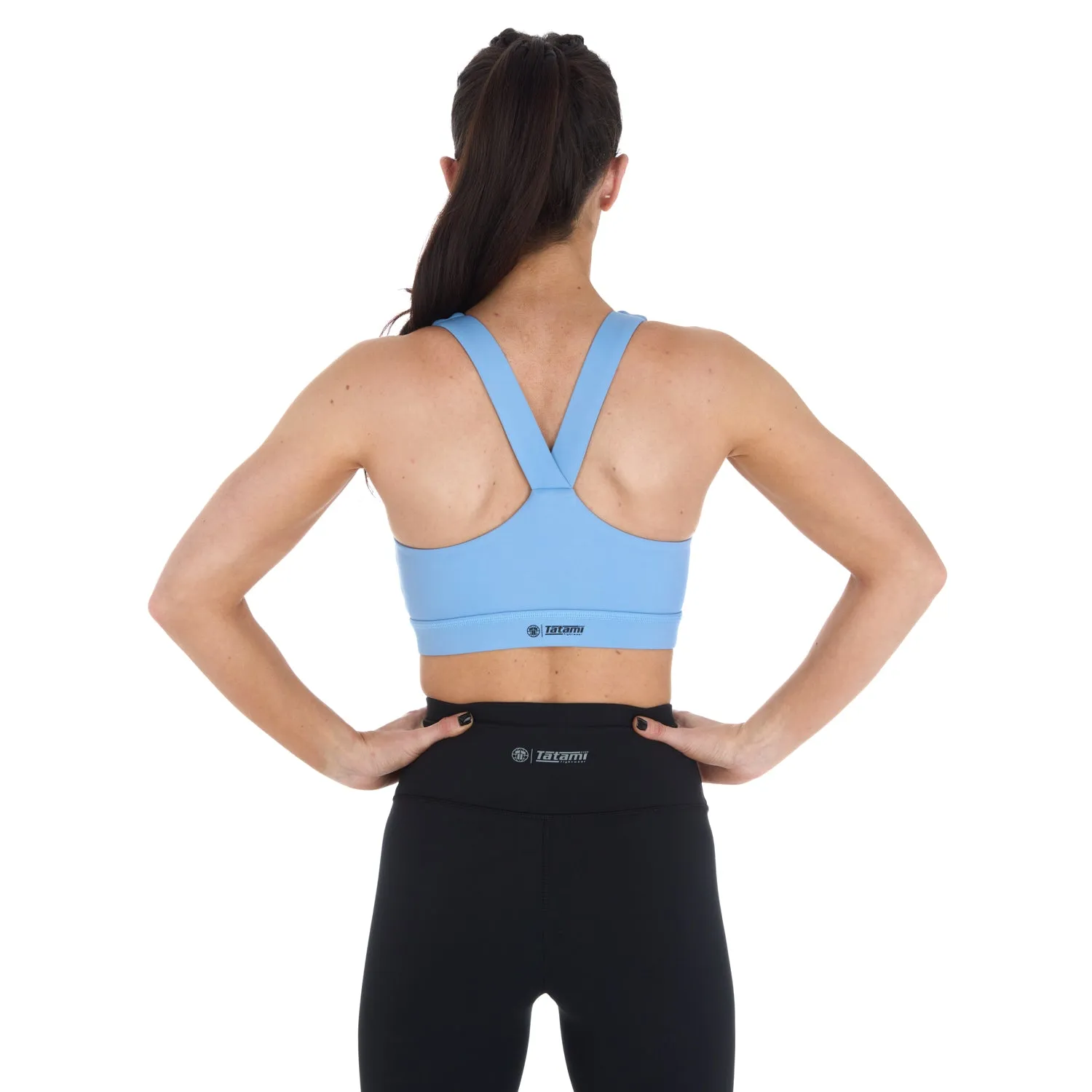 Tatami Fusion reggiseno sportivo blu sostegno medio