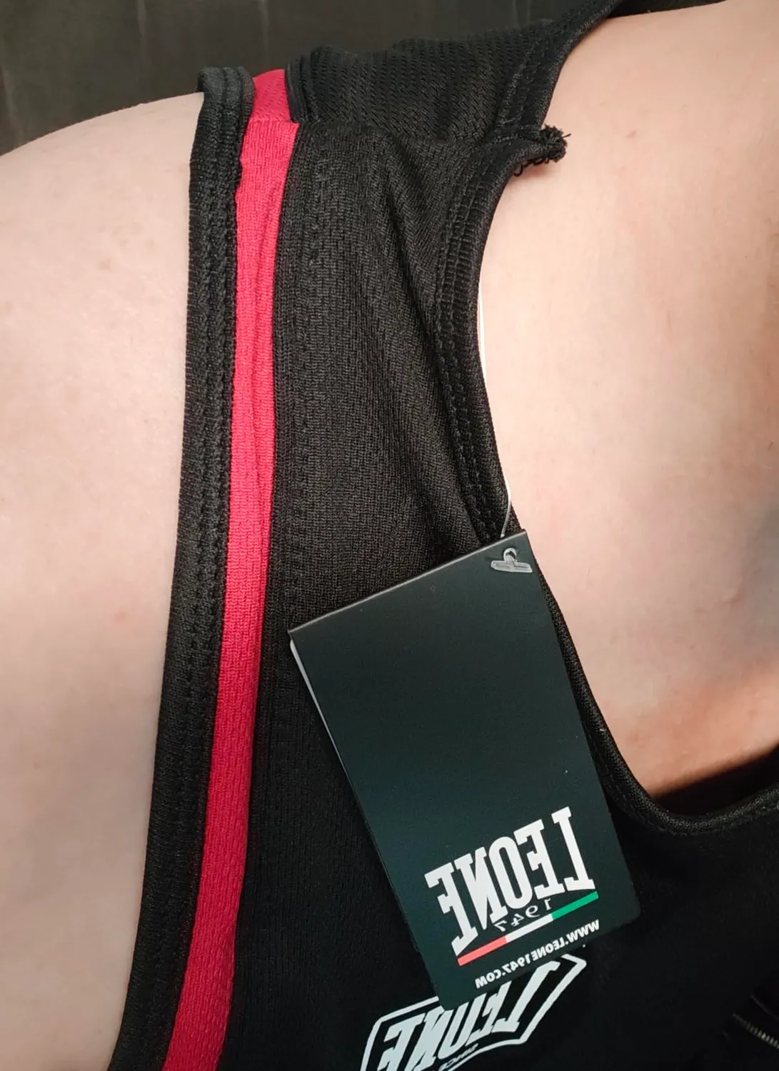 Leone1947 Canottiera Boxe Micro Mesh Unisex Traspirante