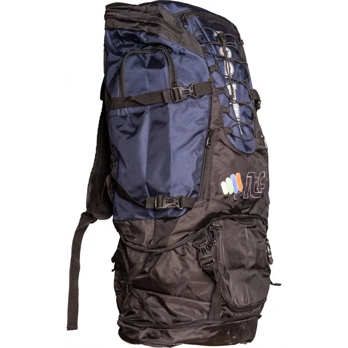 TOP TEN Giant Taekwondo Zaino Nero-Blu Poliestere