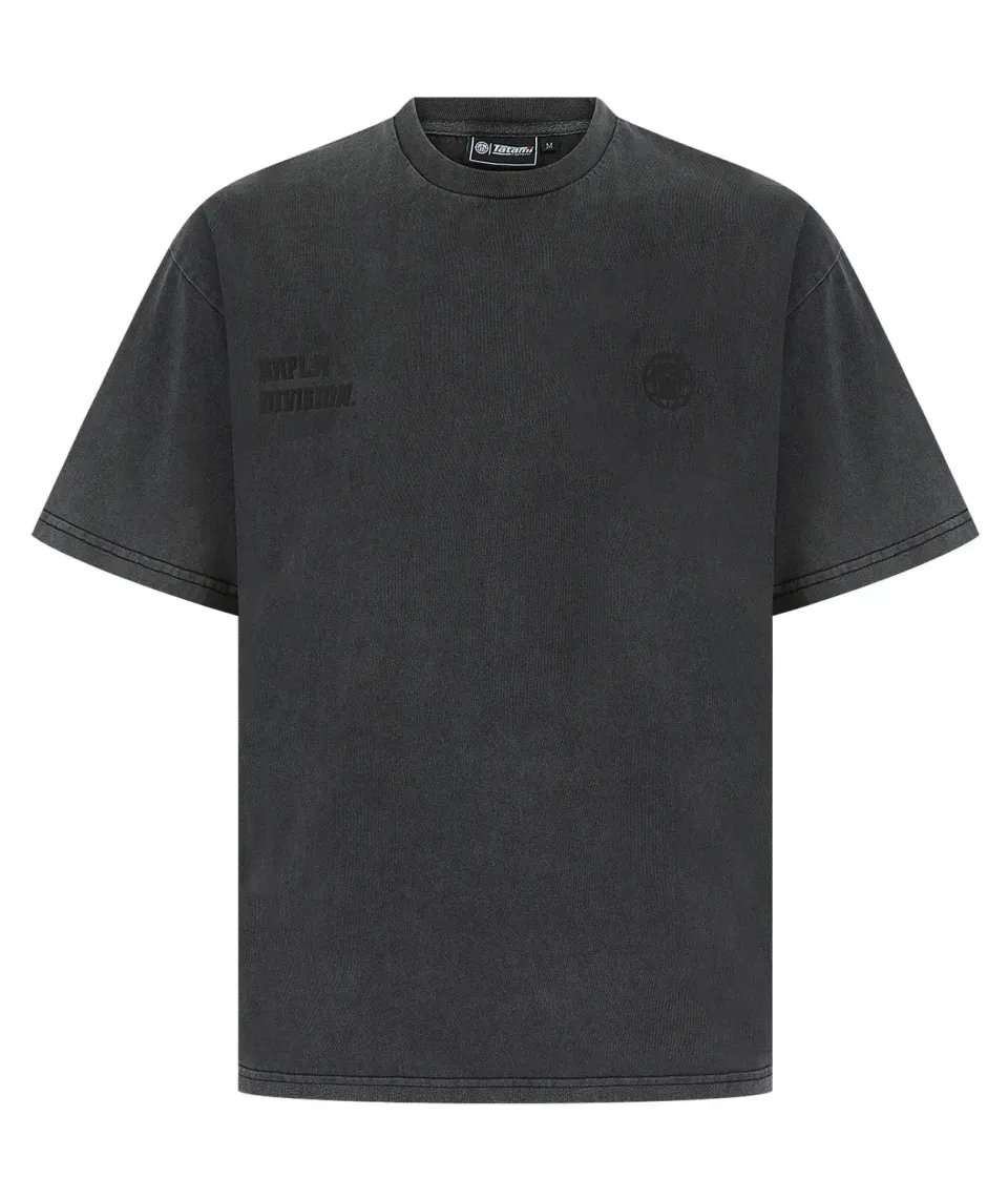 Tatami Fightwear GRPLR Division t-shirt oversize grigia stone
