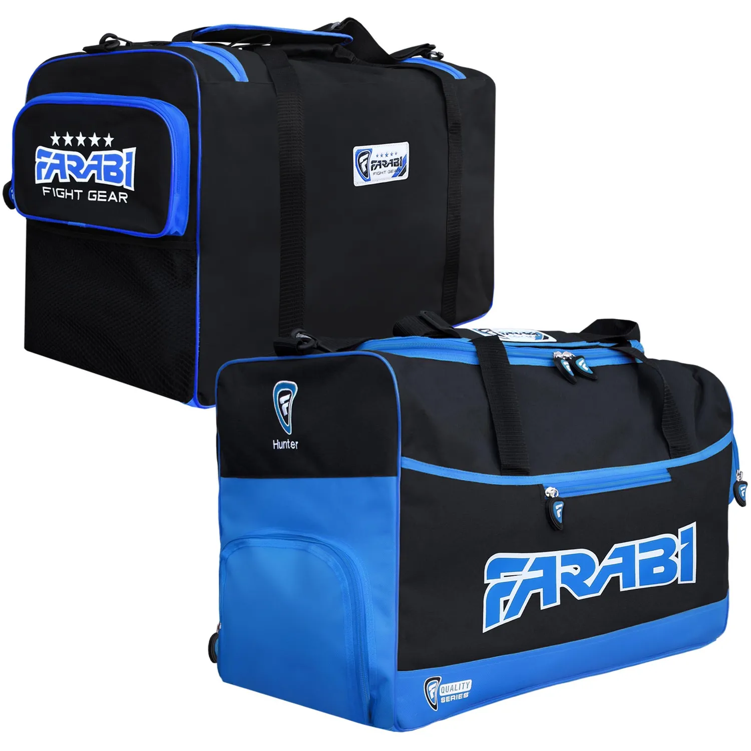 Farabi Sports borsone viaggio palestra Black/Blue capiente