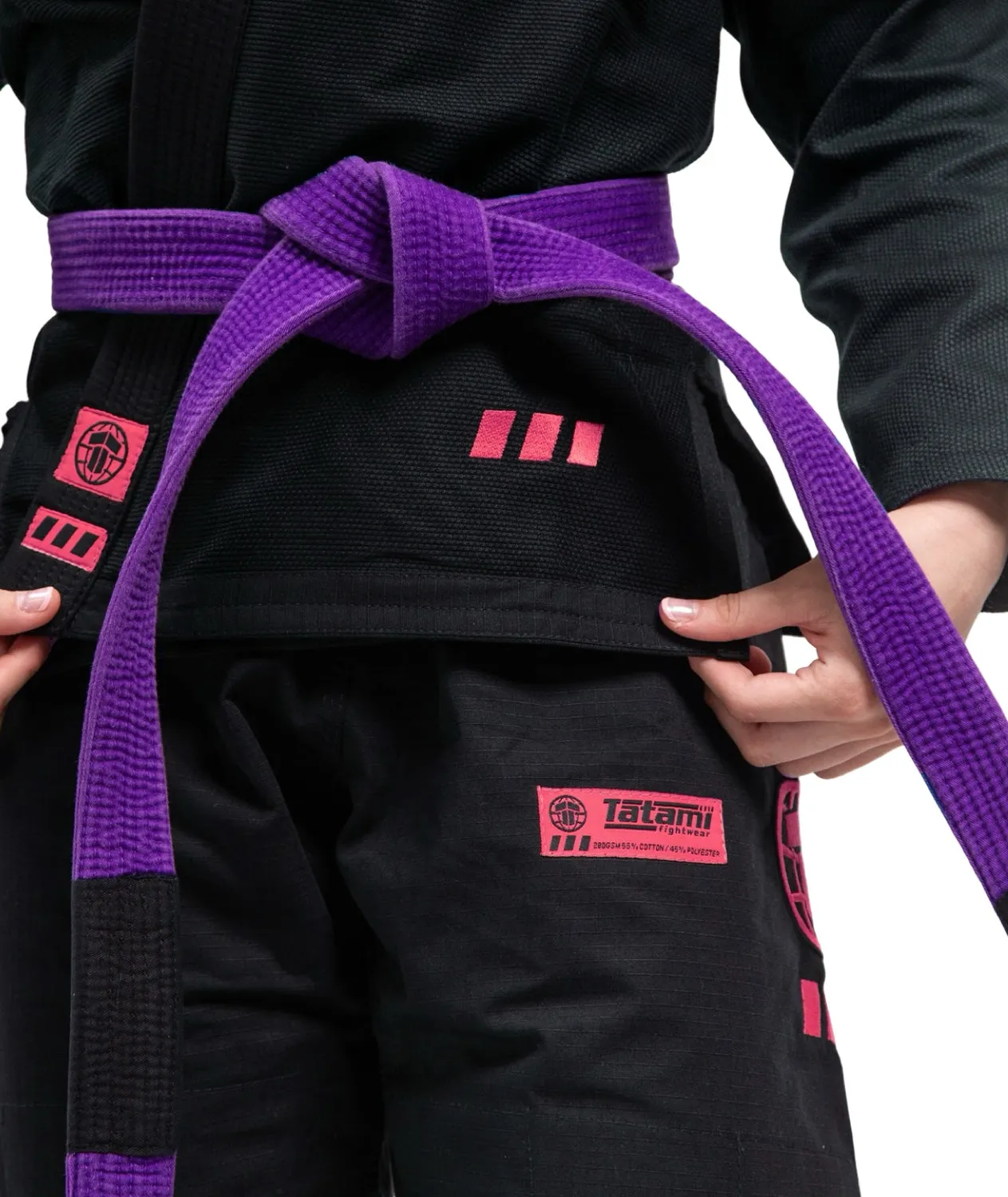 Tatami Fightwear Pro Series kimono donna nero rosa leggero