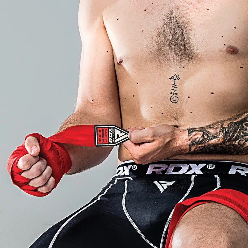 RDX X14B pantaloncini compressione neri antimicrobici