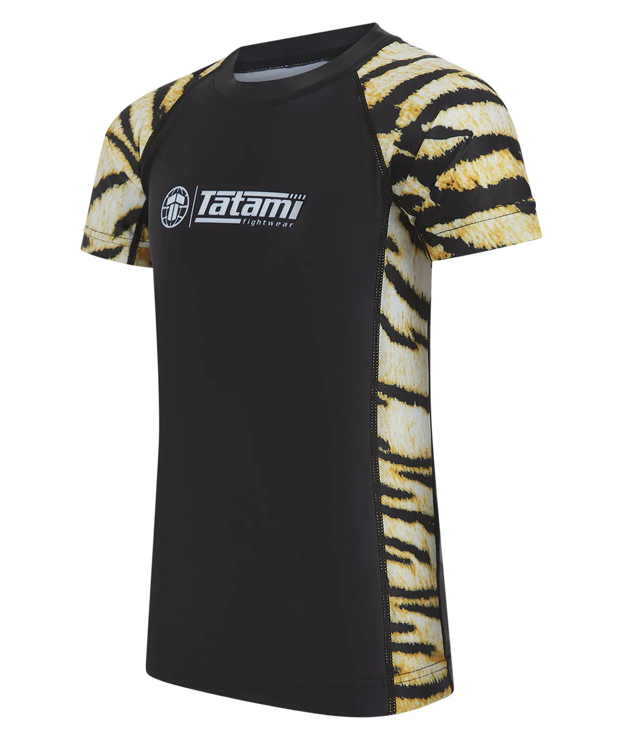 Tatami Recharged rash guard bimbo tigre gialla