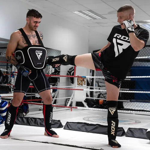 RDX T1 Protettore Pancia Allenatore Boxe Nero S/M