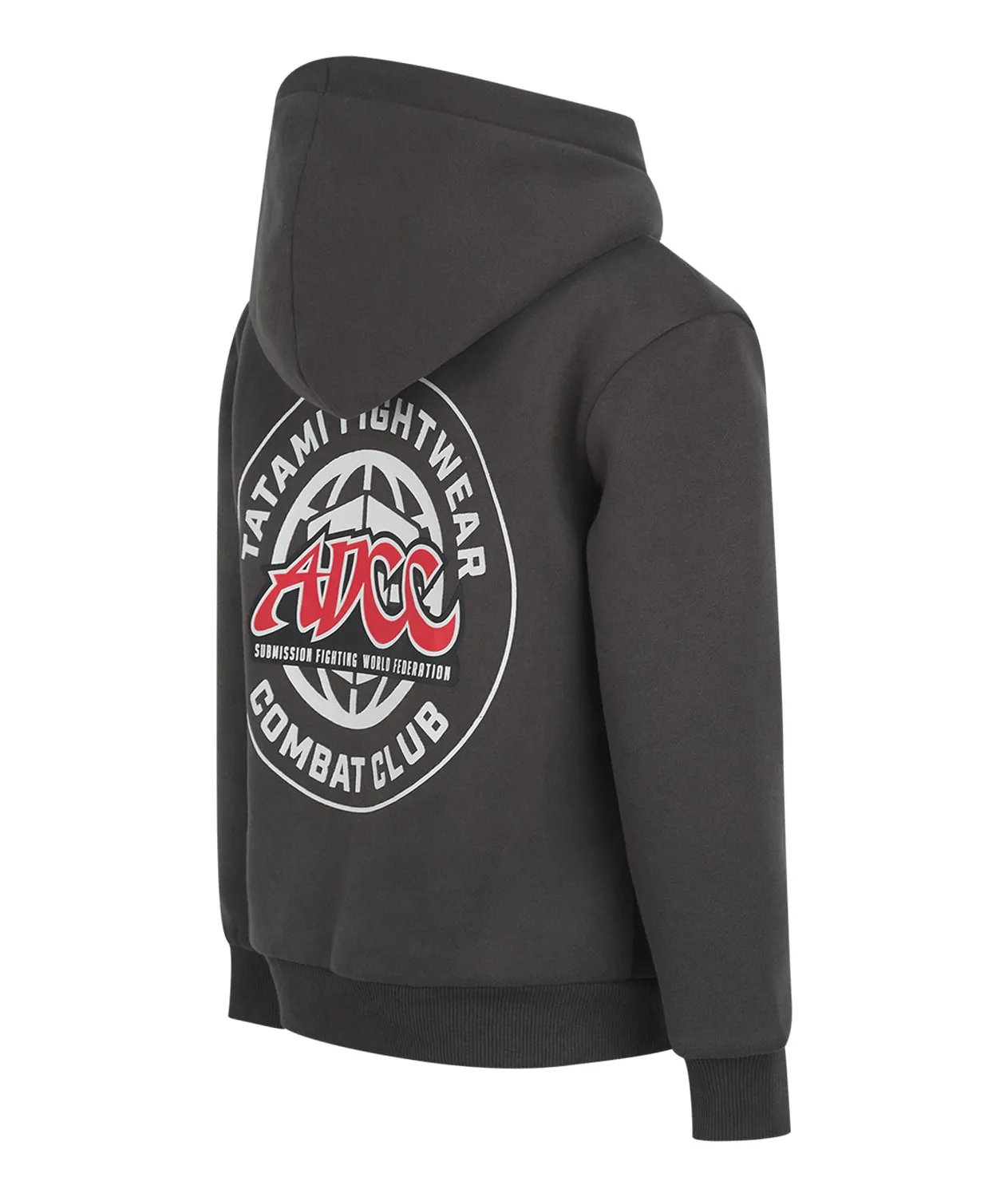 Tatami Fightwear ADCC felpa zip bambino grigia oversize