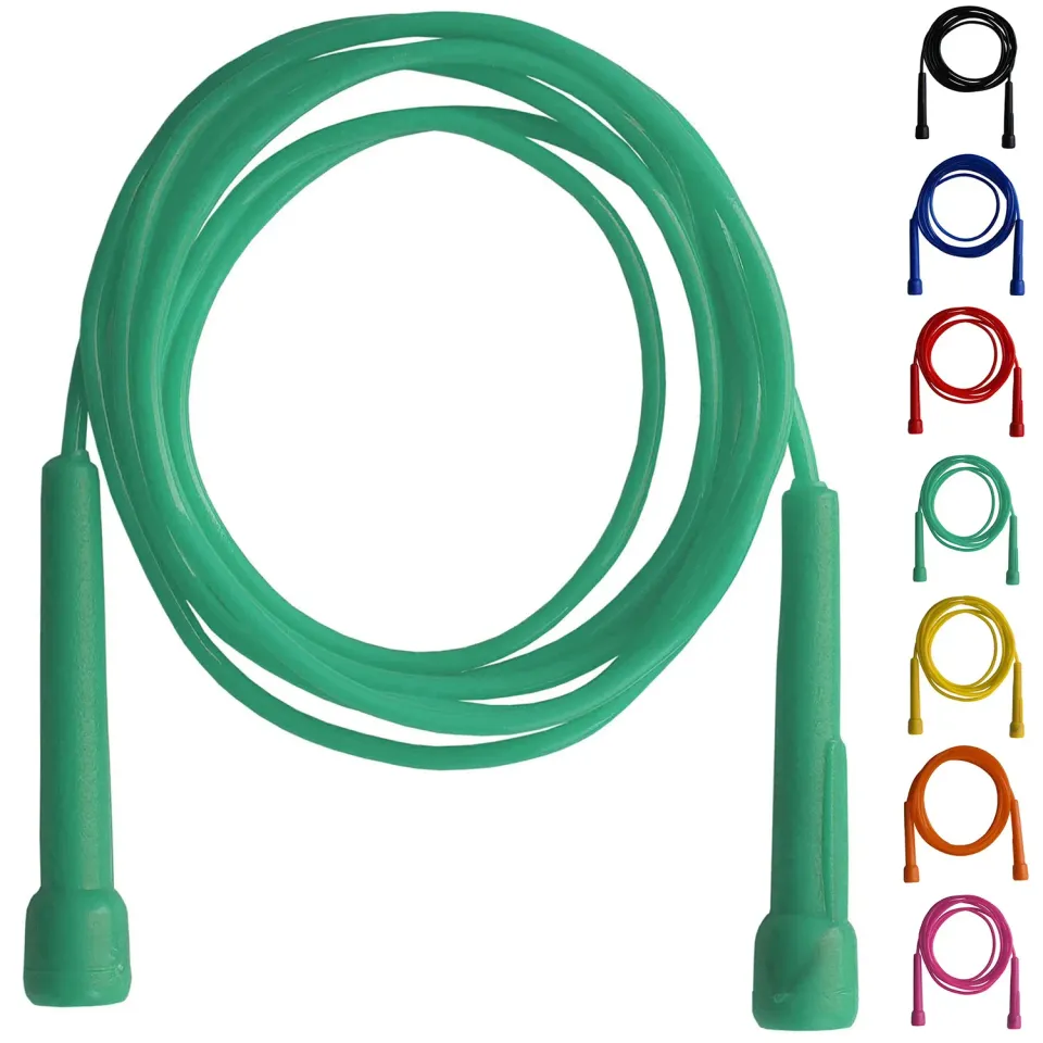 Farabi Corda Salto Fitness Verde Nylon 2,7 m