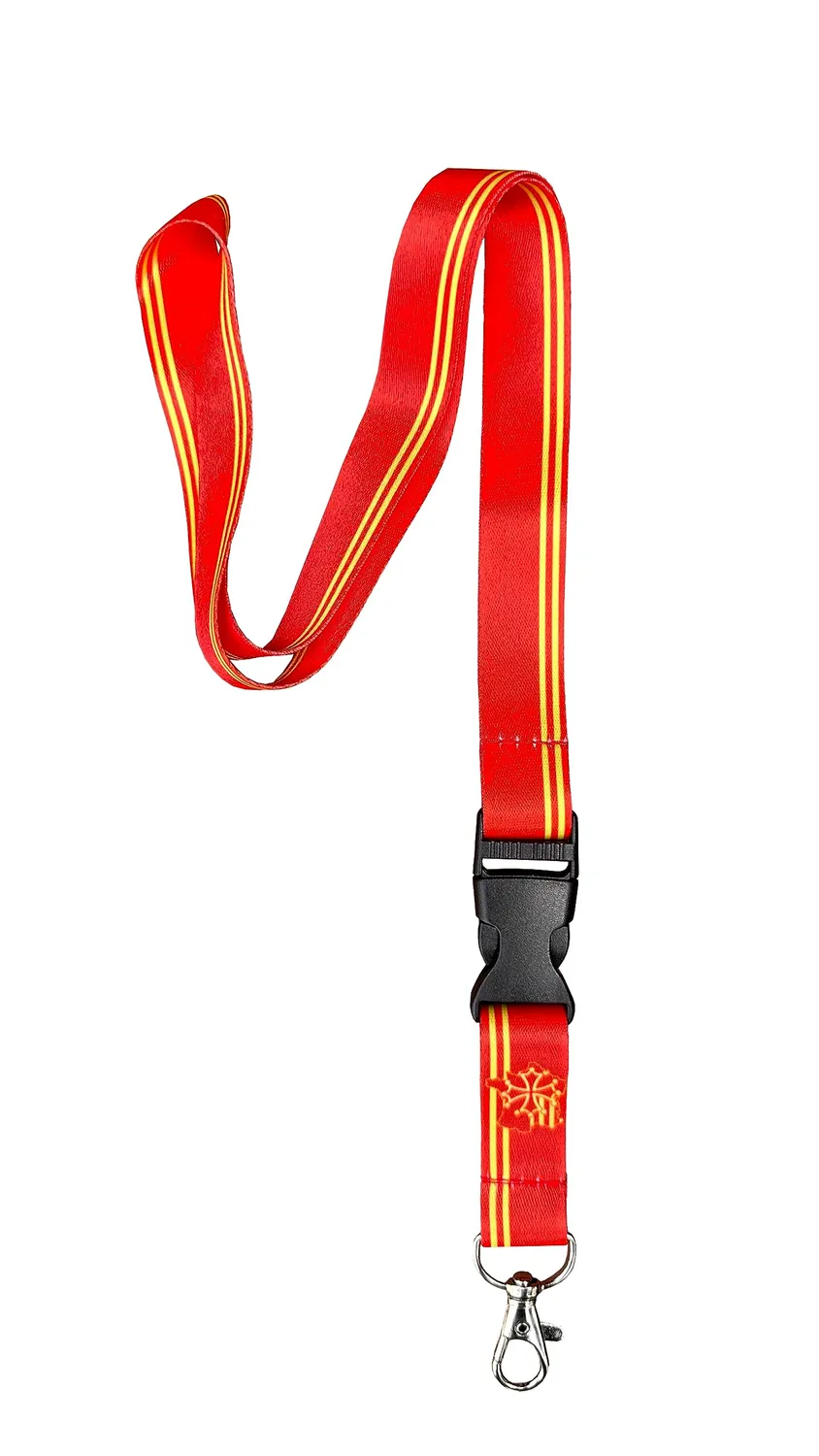 TAO Cordoncino Badge Portachiavi Collo Nero 48 cm