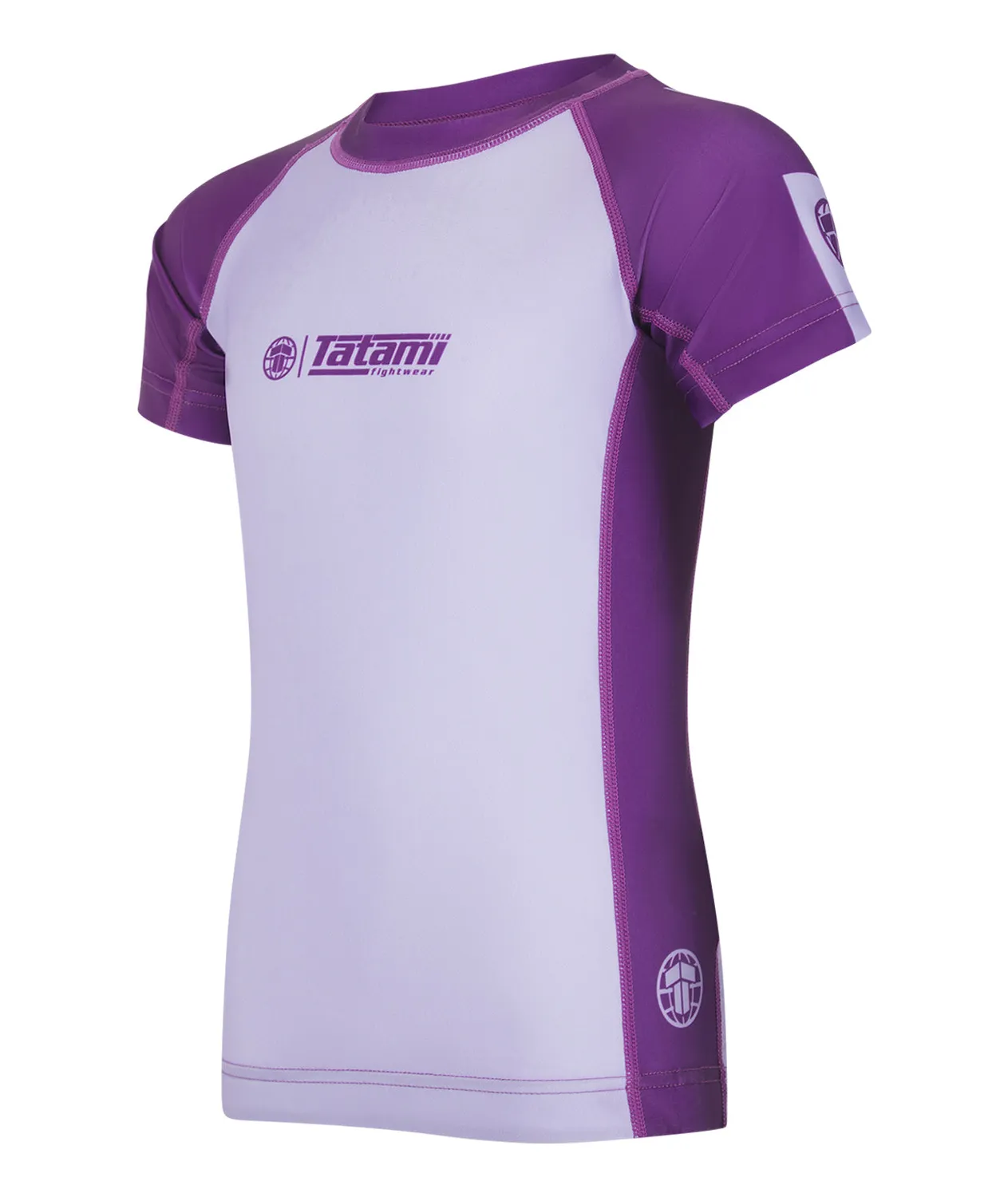 Tatami Fightwear Contrast rash guard bambino berry riciclato