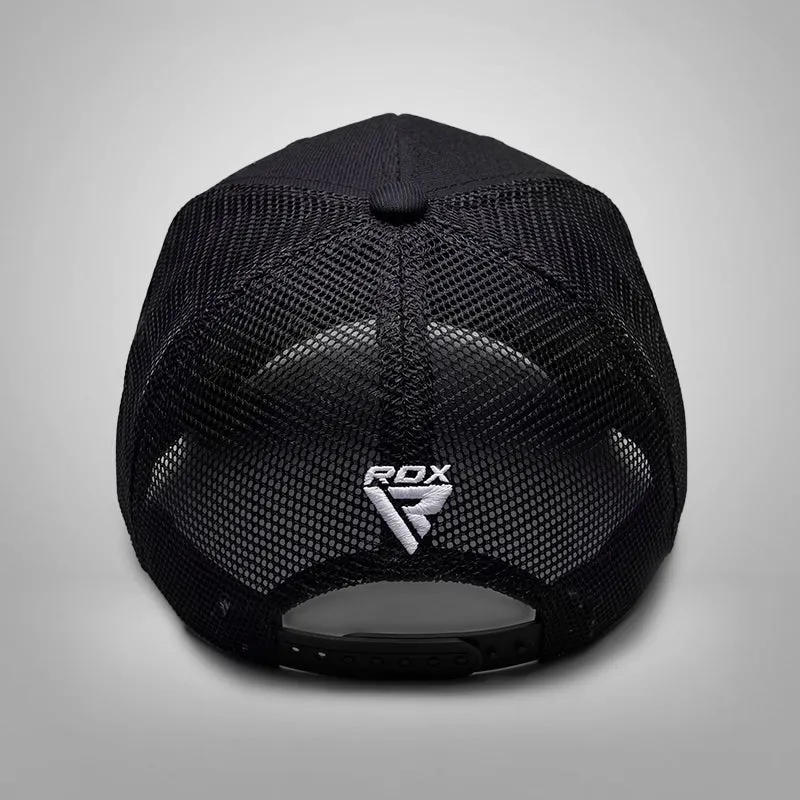 RDX Brave Cappellino Mesh Nero Traspirante