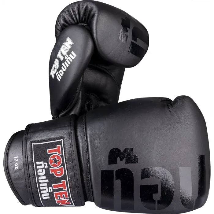 TOP TEN Ajarn guanti da sparring pelle genuina