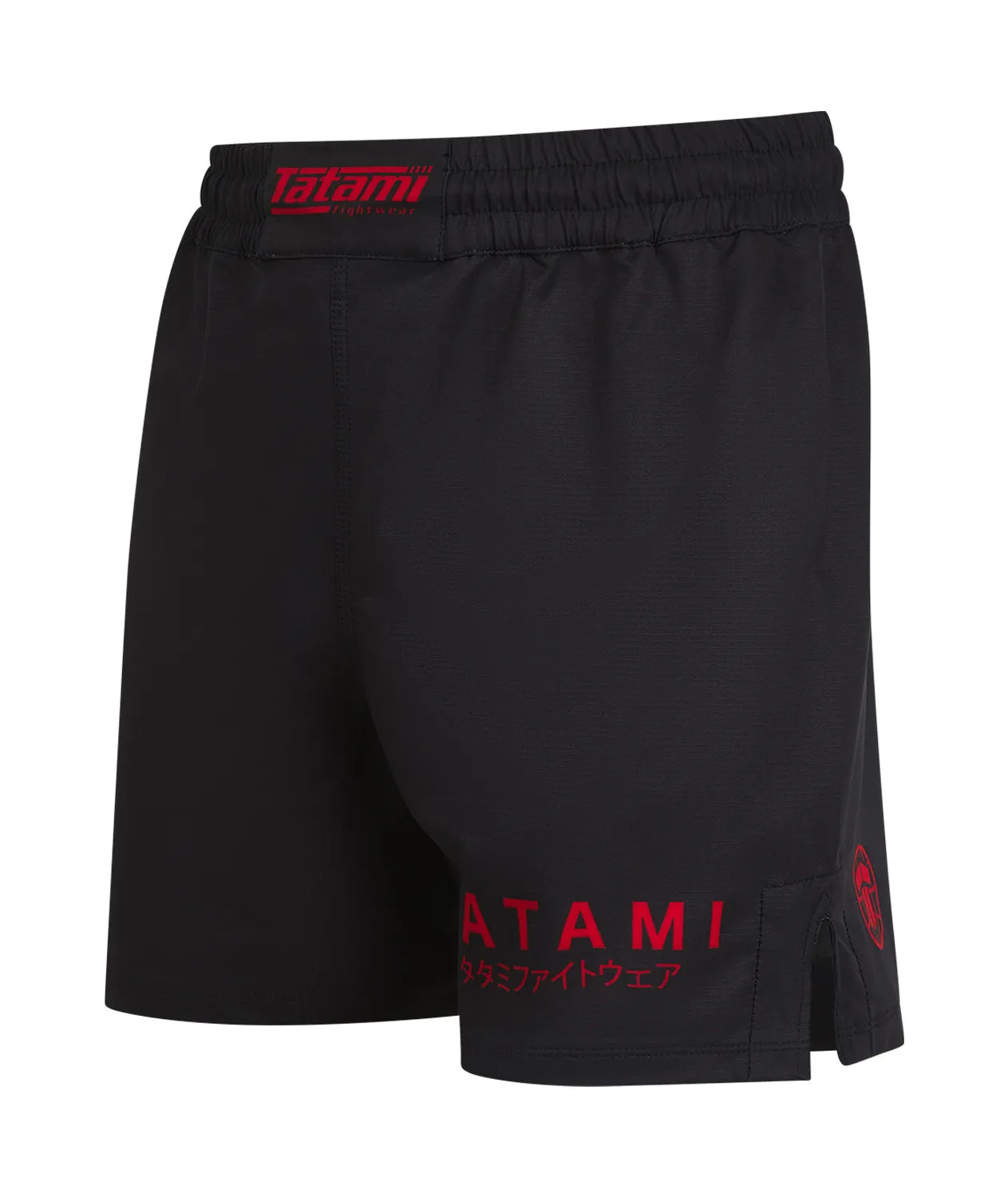 Tatami Katakana V2 Shorts Pantaloncini Nero Taglio Alto