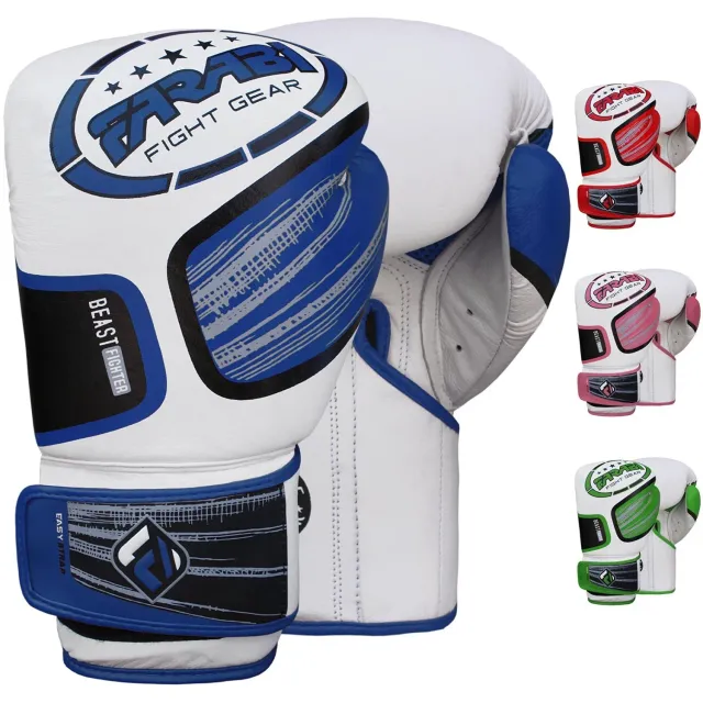 Farabi Beast guantoni boxe 14 oz pelle bovina
