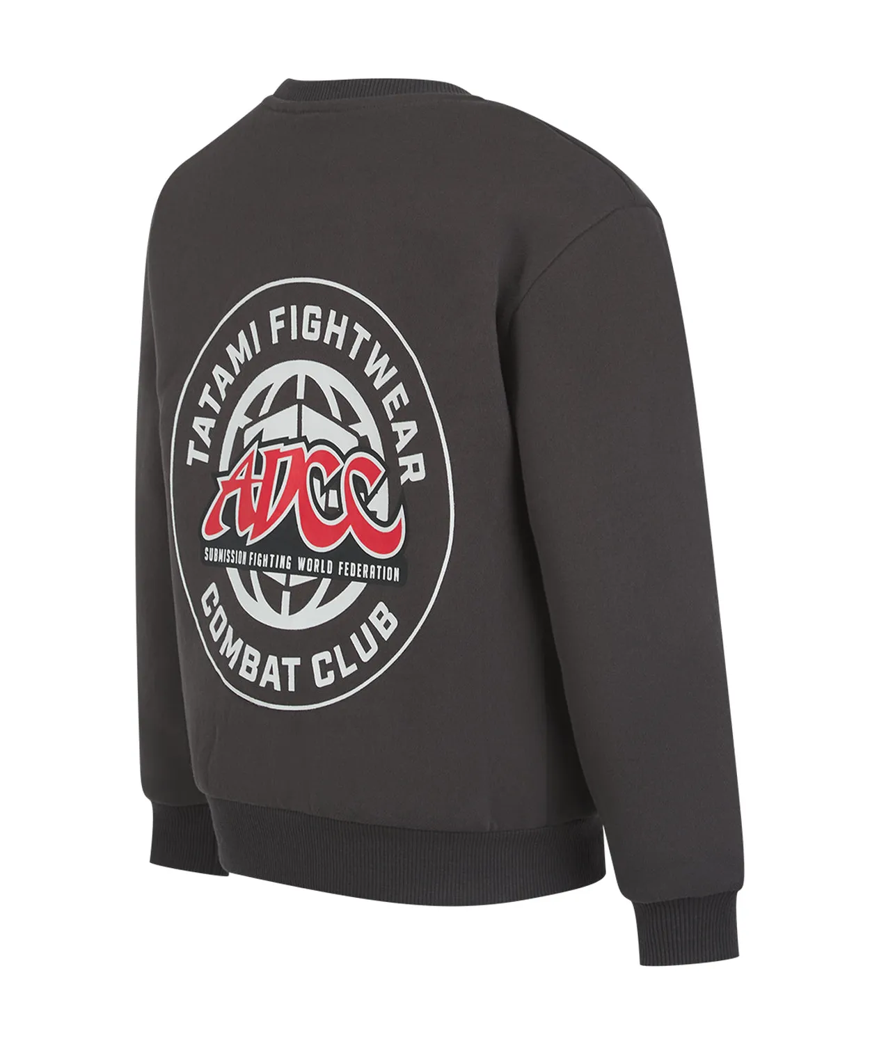 Tatami ADCC Combat Club felpa bambino grigia oversize