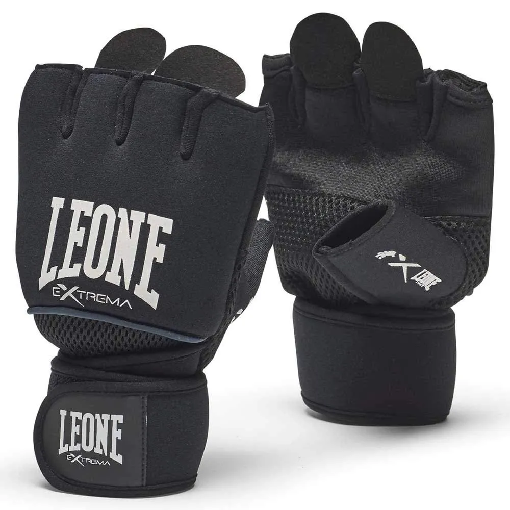 Leone 1947 Basic Fit Guanti Fitness L/XL Gel Neri
