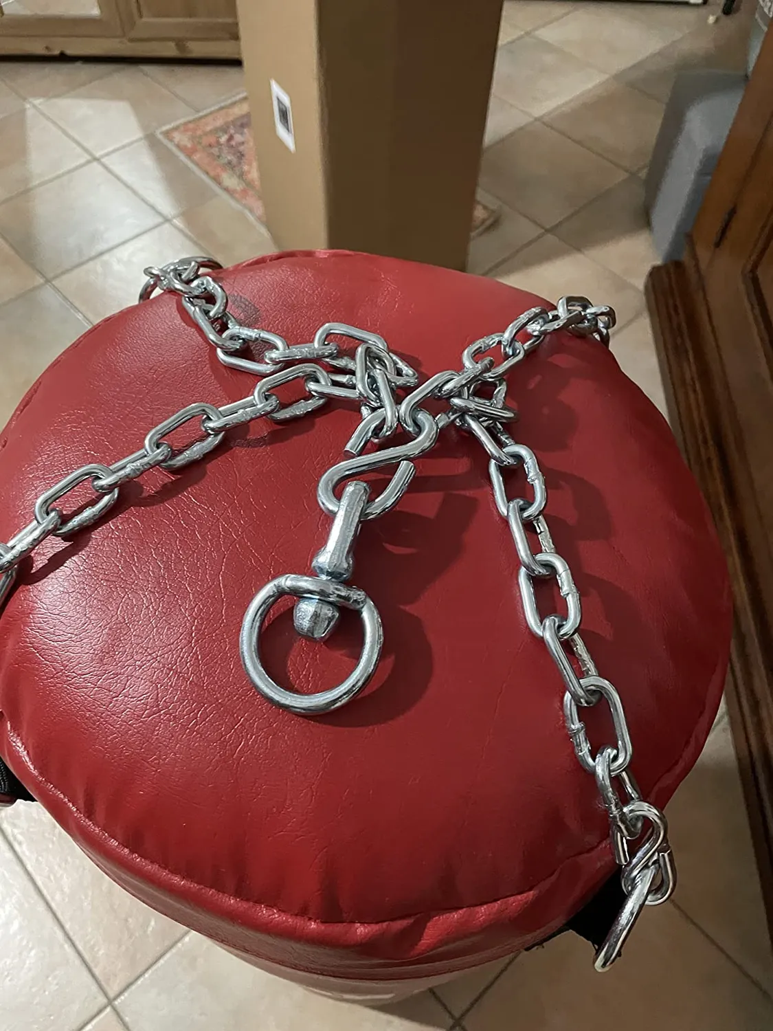 Leone 1947 AT832 sacco boxe 30 kg nero Made in Italy