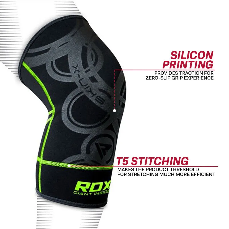 RDX K1 Ginocchiera Neoprene Compressione Allenamento