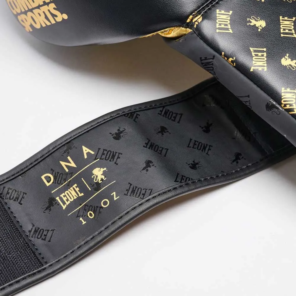 Leone1947 DNA guanti boxe 10 oz pelle sintetica neri