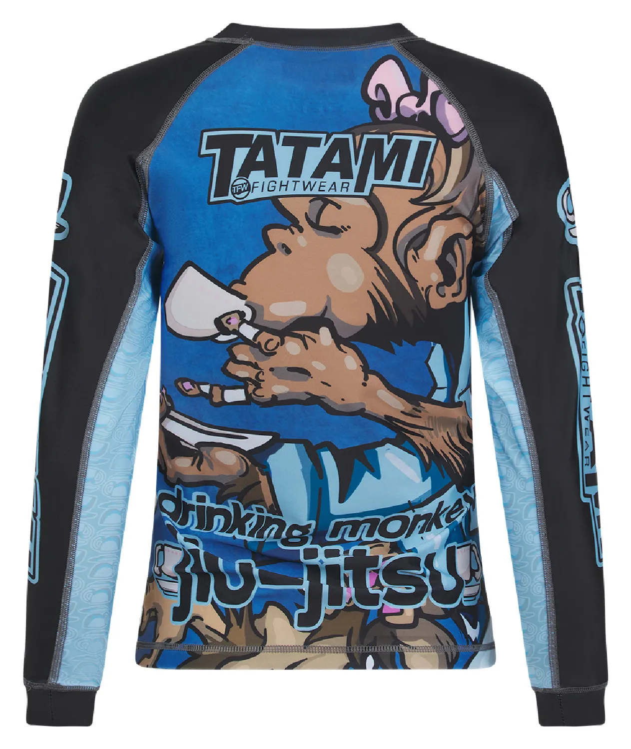 Tatami Drinker Monkey rashguard donna maniche lunghe