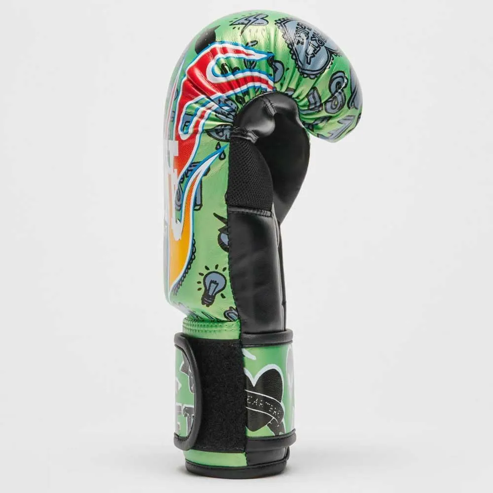 Leone1947 Knockout Guantoni Boxe 6 oz Verde