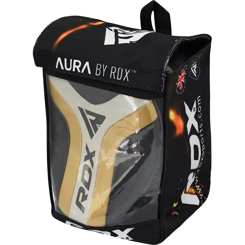 RDX T17 Aura colpitori boxe Golden pelle