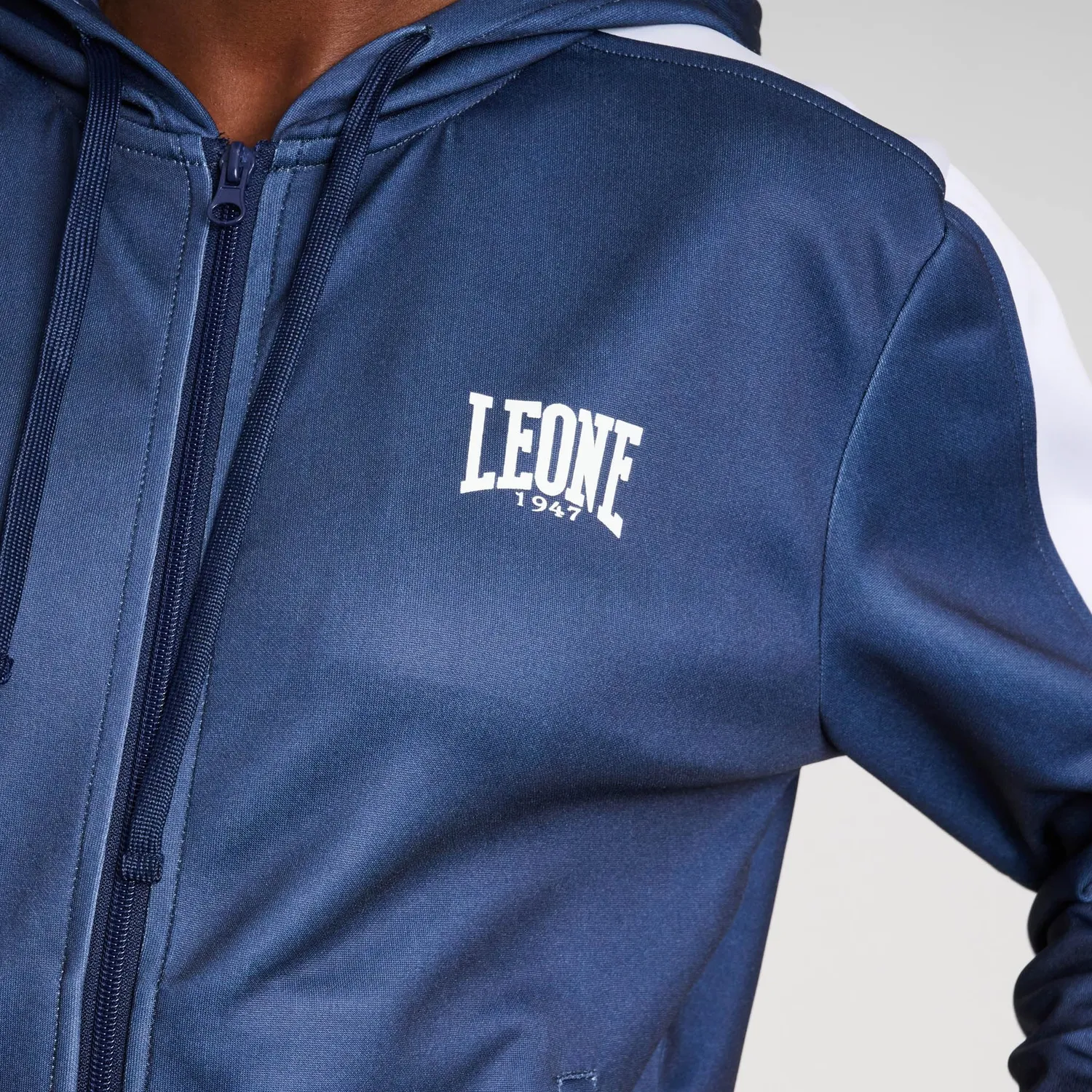 Leone1947 ABX320 tuta donna con cappuccio blu marino S